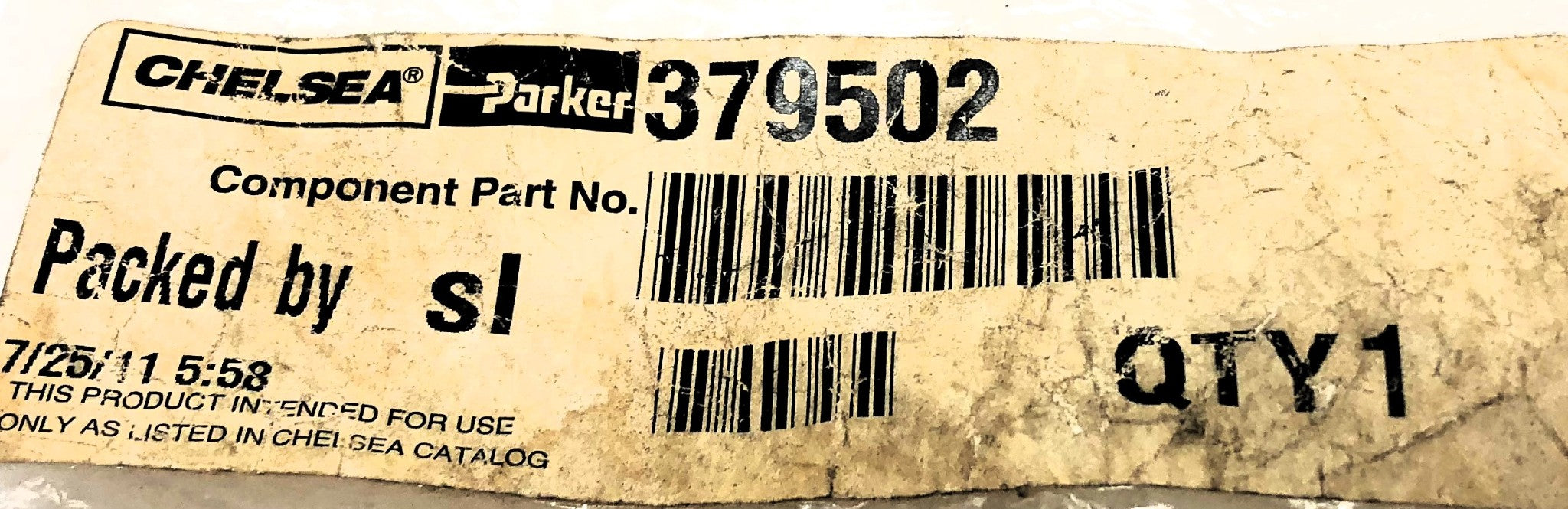 Parker Pressure Switch 379502 NOS