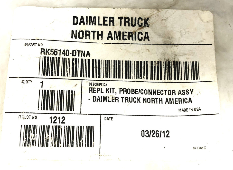 Daimler Truck North America Probe/Connector Assembly Repel Kit RK56140-DTNA NOS