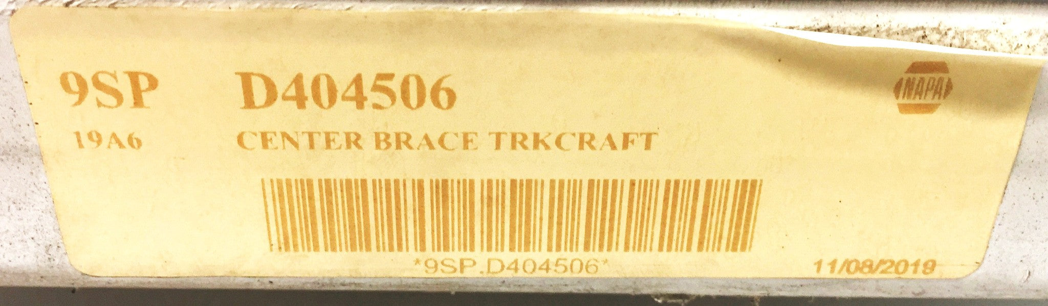 Unbranded Aluminum Center Brace for Truckcraft D404506 NOS