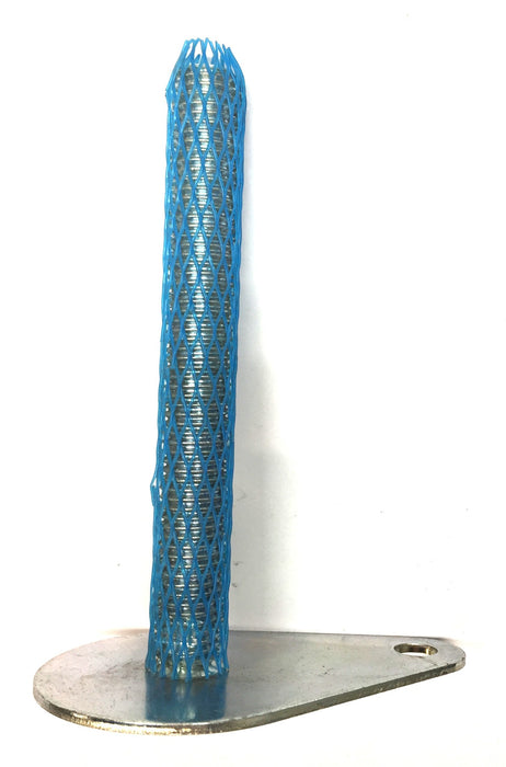 Unbranded Steel 7" x 5" Threaded 3/4"-10 Leveling Foot NOS