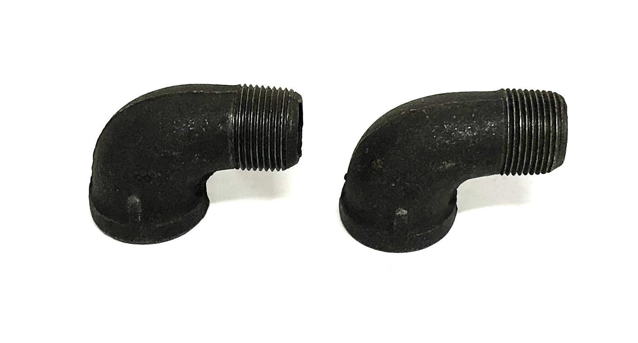 Unbranded 90 Degree Elbow Fitting 1 Inch [Lot of 2] NOS