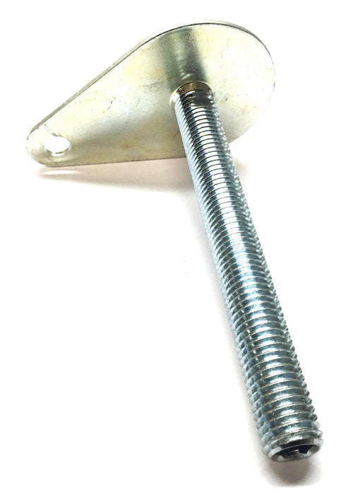 Unbranded Steel 7" x 5" Threaded 3/4"-10 Leveling Foot NOS