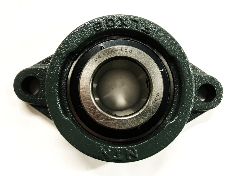 NTN 2-Bolt Flanged Ball Bearing Assembly UCFLX08-108D1 NOS