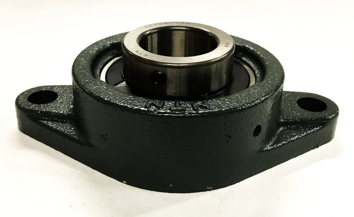 NTN 2-Bolt Flanged Ball Bearing Assembly UCFLX08-108D1 NOS