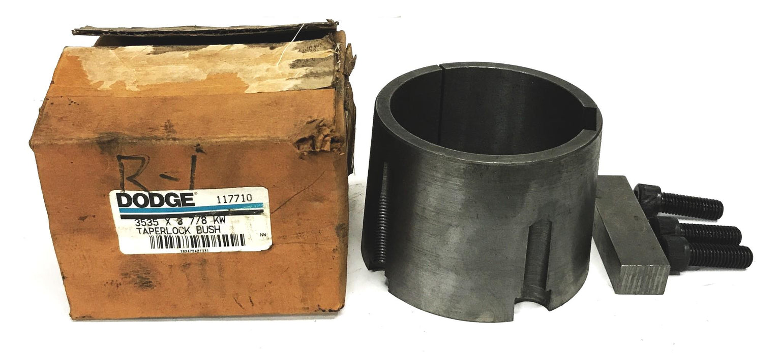 Dodge Taper Lock Bushing 3535X3-7/8 NOS