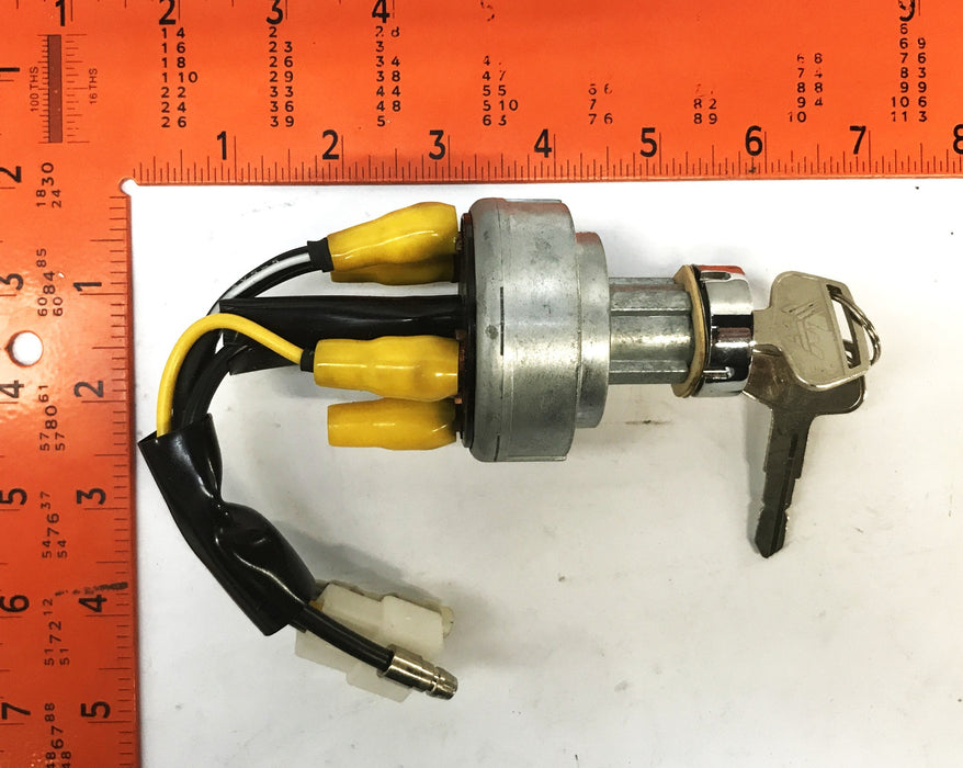 Komatsu Ignition Switch with 2 Keys 3EB-55-11181 NOS