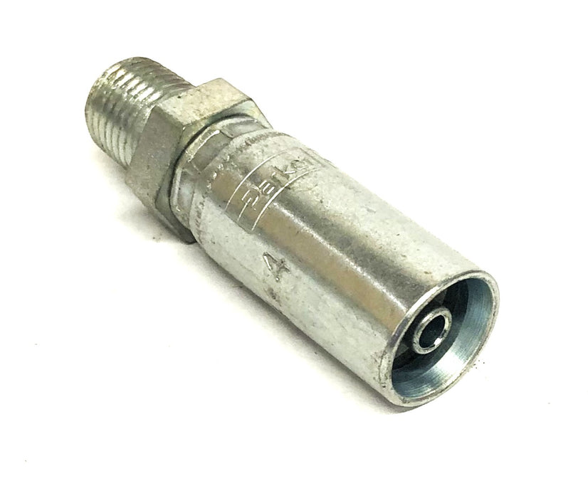 Parker Paraflex Male Pipe Swivel Straight 10155-4-4 [Lot of 4] NOS