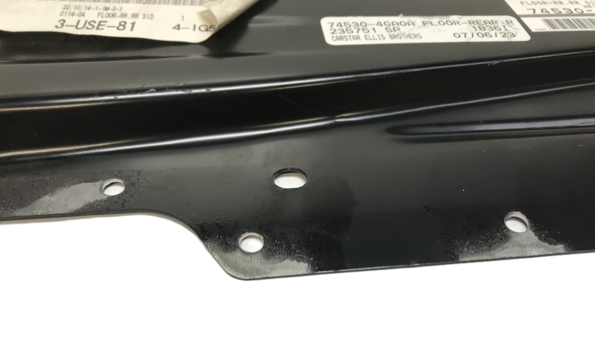 Nissan Right-Side Rear Floor (Some Scuffing) Extension 74530-4GA0A NOS