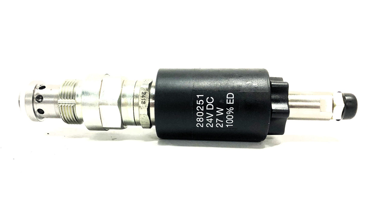 Omal Solenoid With Pressure Relief Cartridge 280251 (10G-160-10-3-2412) NOS