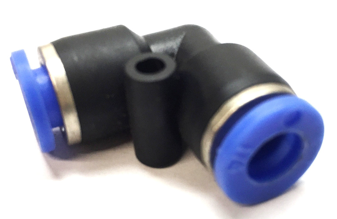 Unbranded 1/4" 90-Degree Push-To-Connect Elbow Pneumatic Fitting [Lot of 22] NOS