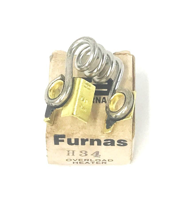 Furnas Overload Heater H34 NOS