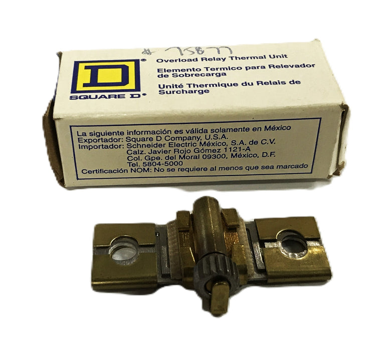 Square D LL80 Overload Relay Thermal Unit B3.30 [Lot of 5] NOS