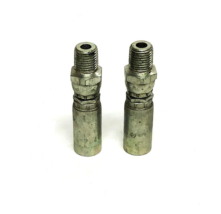 Gates Male Pipe Swivel Straight 4C7-4MPX [Lot of 2] NOS