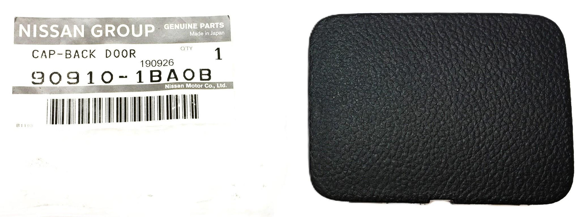 Nissan Group Back Cap Door Finisher 90910-1BA0B NOS