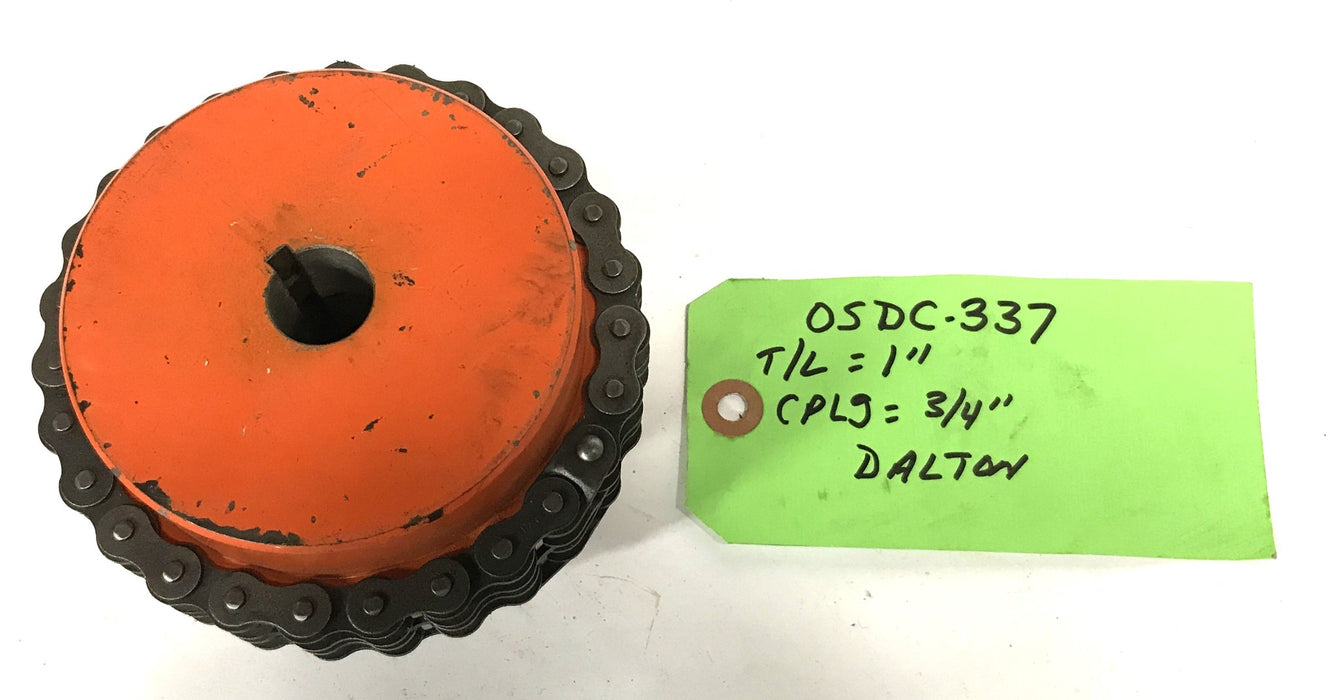 Dalton 1 inch x 3/4 inch Torque Limiter OSDC-337 NOS