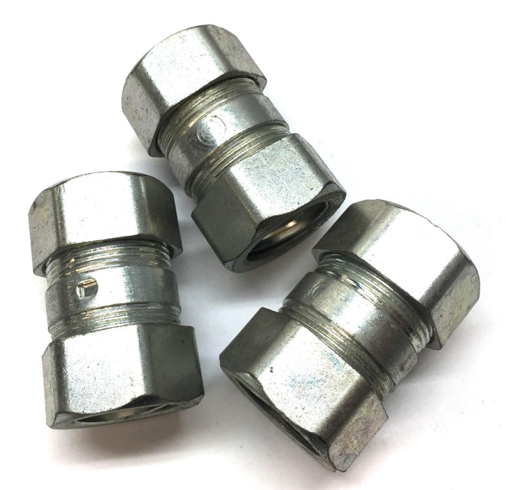 Appleton Rigid 1" x 1" Steel Compression Fitting [Lot of 3] NOS