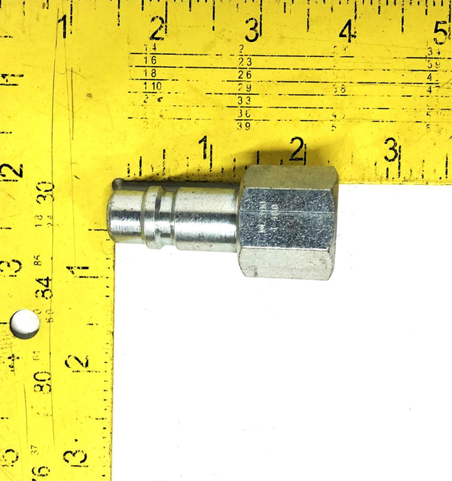 Unbranded 3/4 Inch Female Thread Coupler Plug 1/2 Inch Pipe 2390 4-400 NOS
