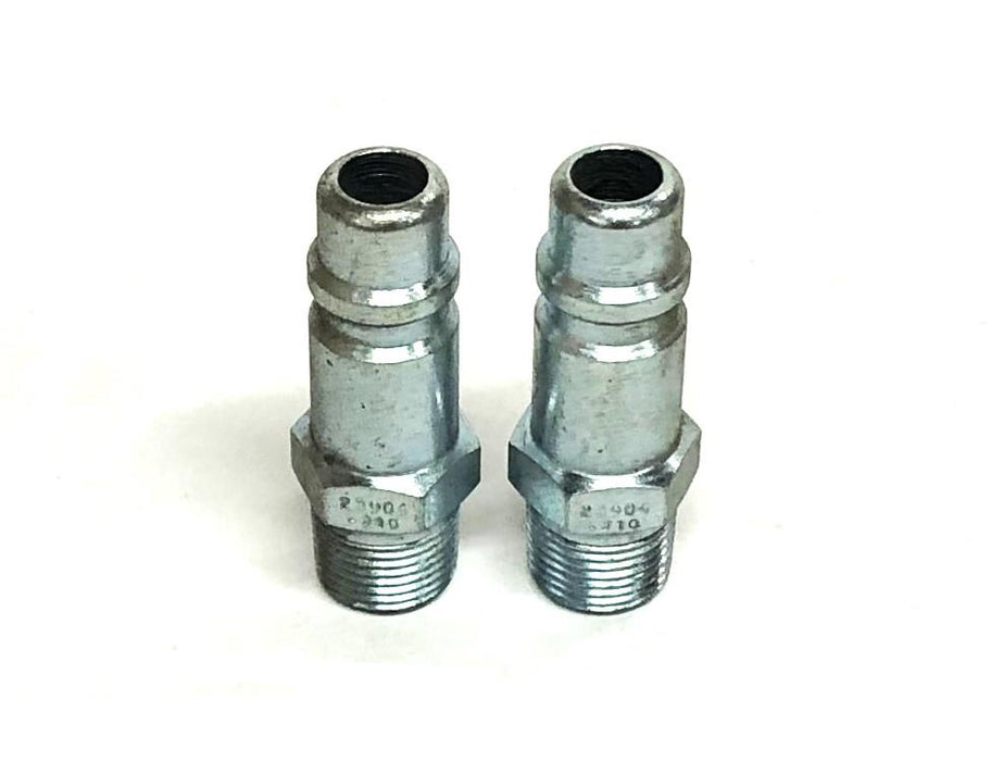 Unbranded 3/8 Inch NPT Male Straight Fitting 23904-310 [Lot of 2] NOS