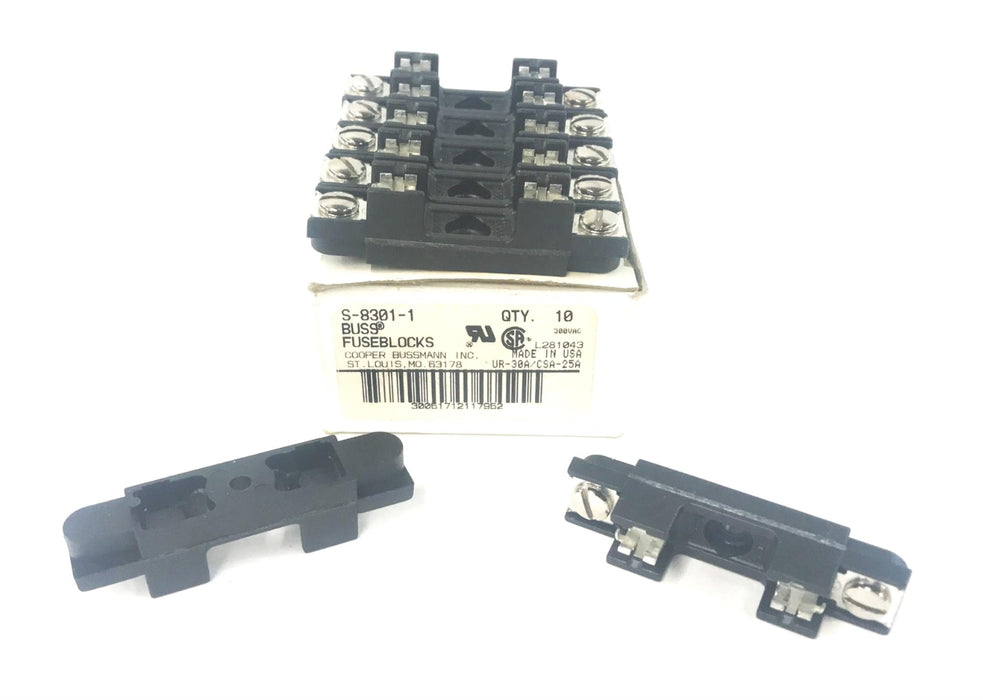 Bussmann Fuse Block S-8301-1 [Lot of 7] NOS