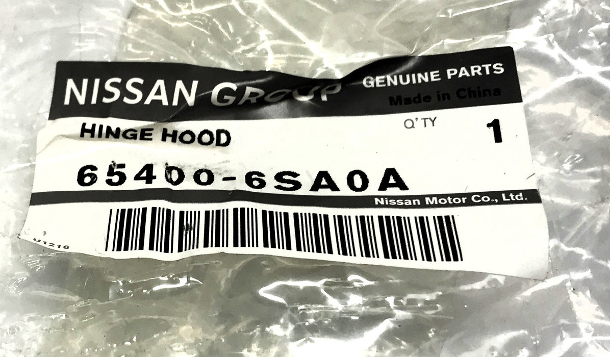 Nissan RH Passenger Side Hood Hinge Assembly 65400-6SA0A NOS