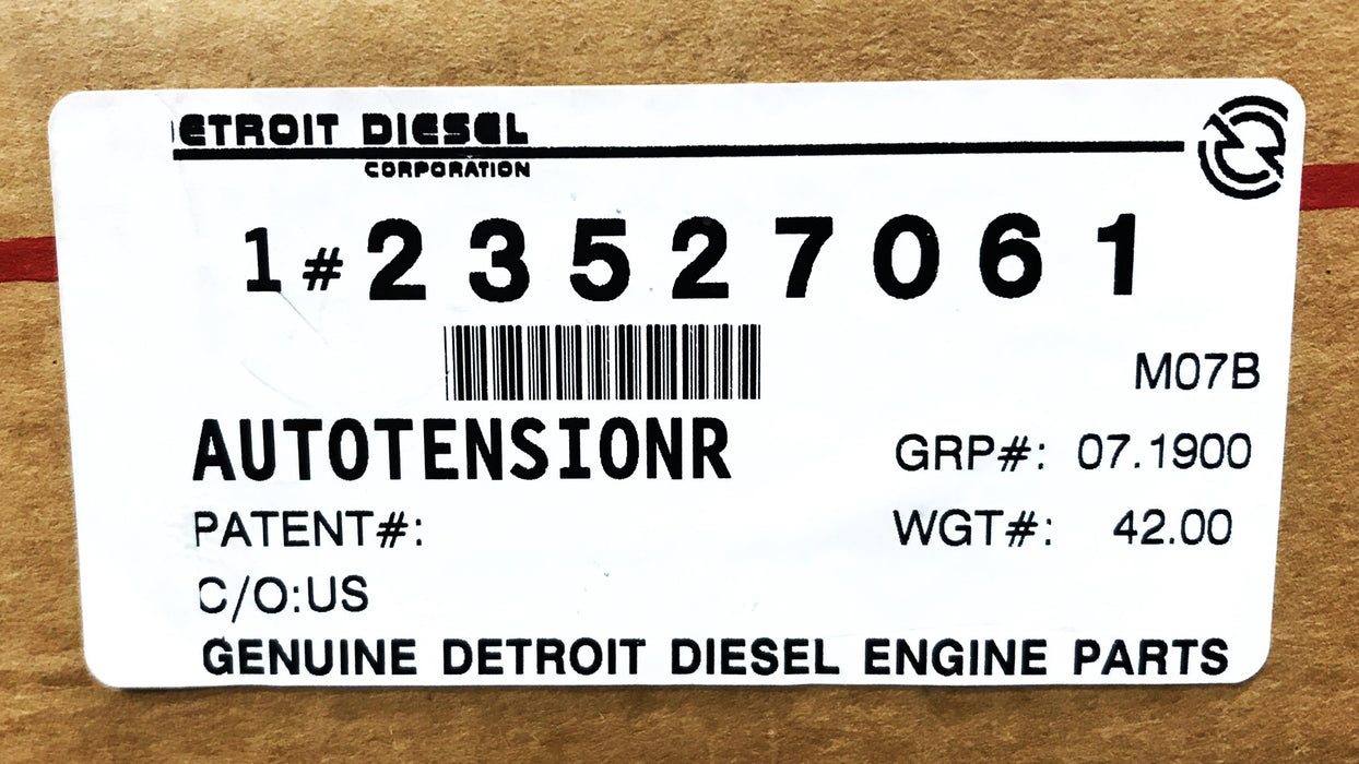 Detroit Diesel Auto Belt Tensioner Kit 23527061 NOS