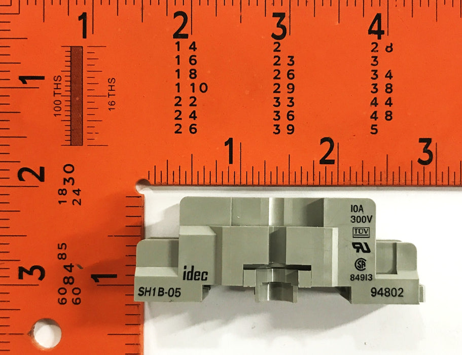 IDEC Relay Socket Base SH1B-05 [Lot of 6] NOS