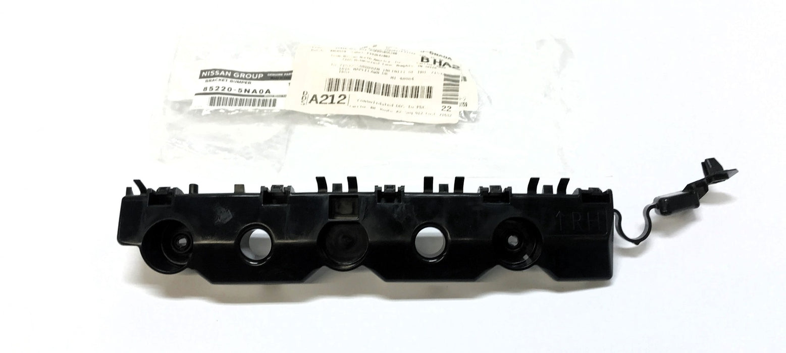 Nissan RH Rear Bumper Bracket 85220-5NA0A NOS