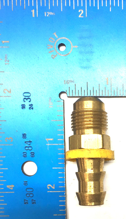 Unbranded 2.11" Brass 3/4" Hose Barb x 3/4" MNPT Fitting [Lot of 5] NOS