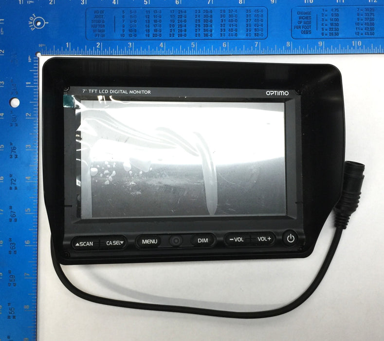 Optimo 7″ TFT LCD Digital Monitor OP703ED (Untested) USED
