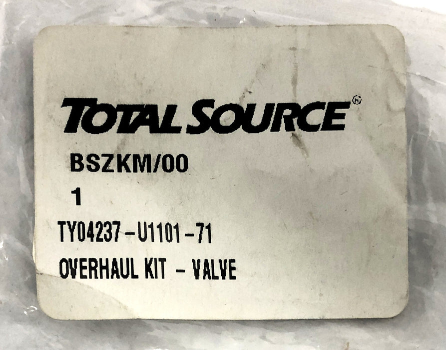Total Source Valve Overhaul Kit For Toyota Forklift TY04237-U1101-71 NOS