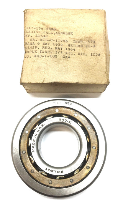Rollway/MUC Annular Roller Ball Bearing and Inner Race 307X NOS