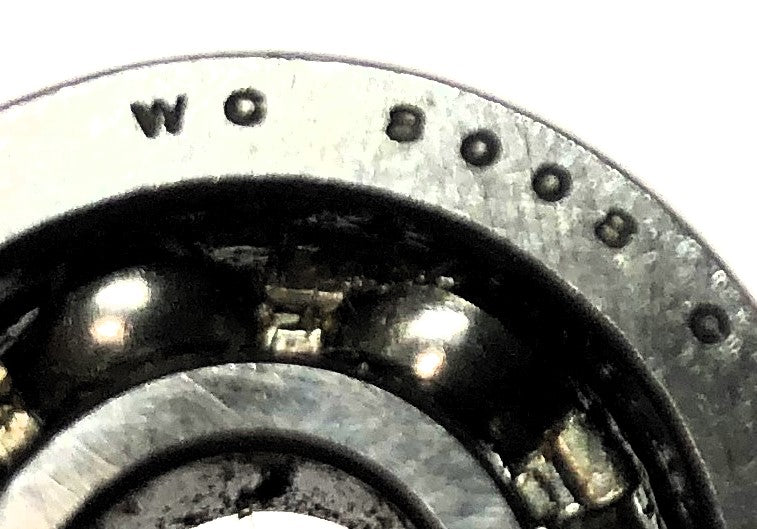 New Departure Single Row Ball Bearing (No Box) WC8008 NOS