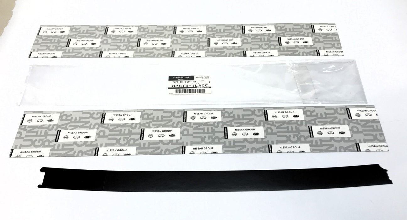 Nissan Rear Door Sash Tape 82818-1LA0C NOS