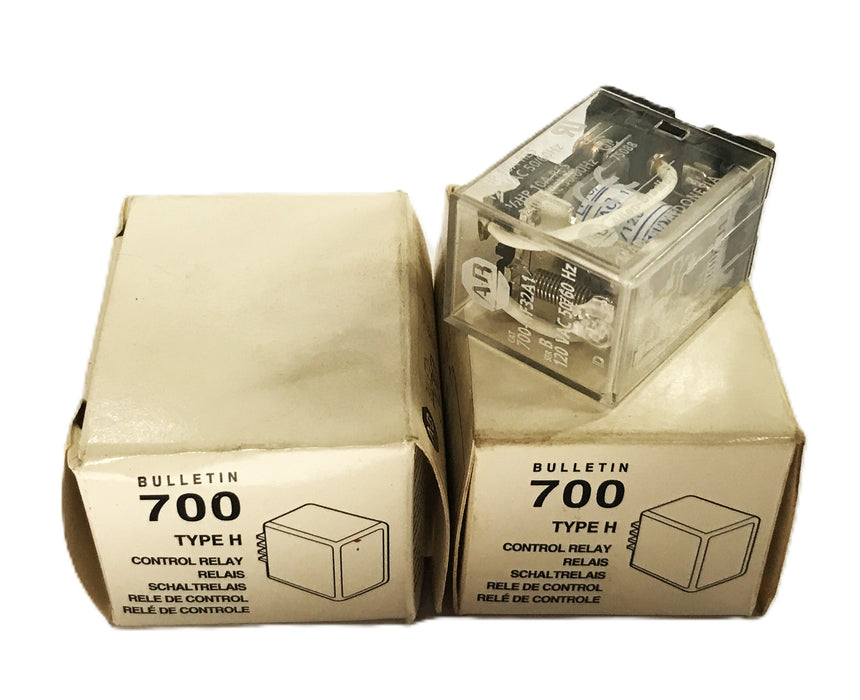 Allen-Bradley Type H Control Relay 700-HF32A1 [Lot of 2] NOS