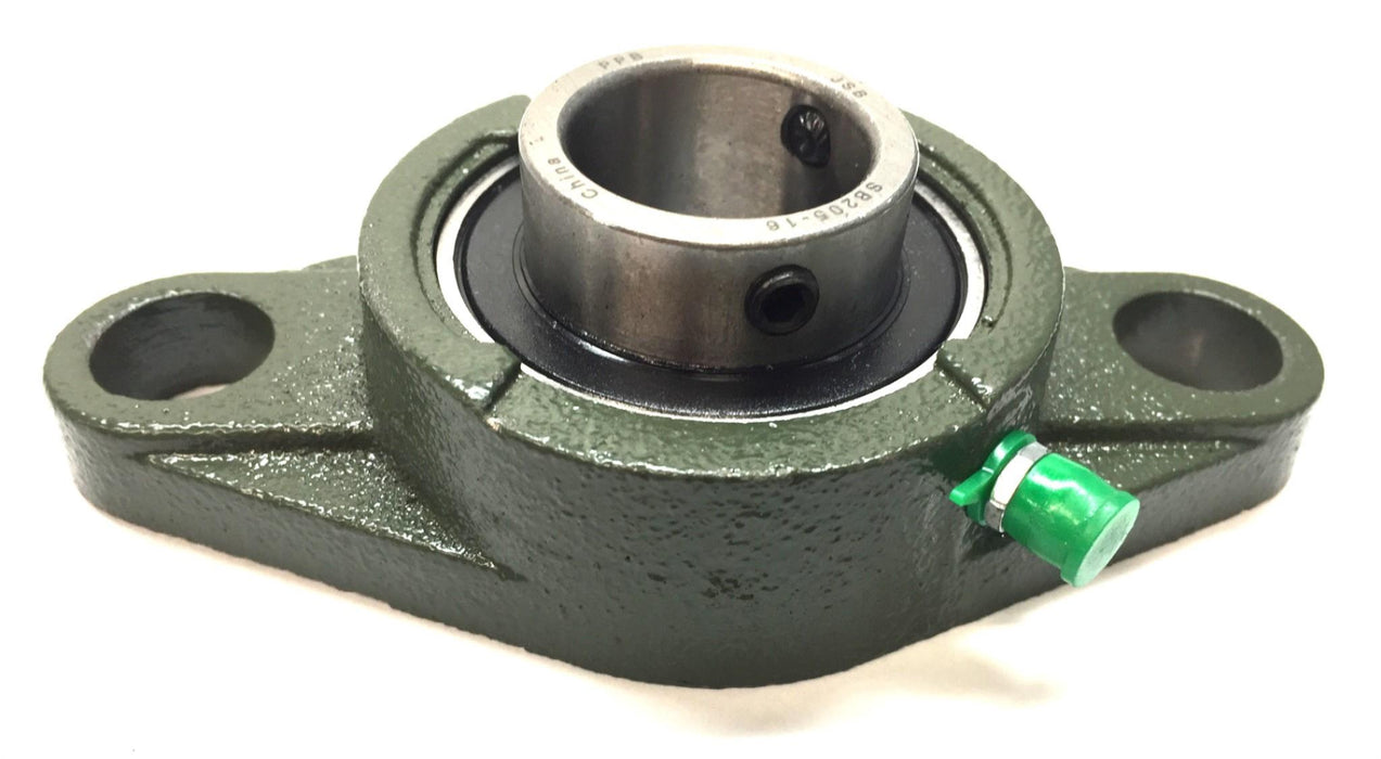JSB Pillow Block 2-Hole Mount FL205 Bearing (SB205-16) NOS