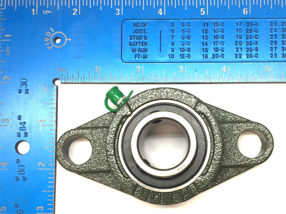 JSB Pillow Block 2-Hole Mount FL205 Bearing (SB205-16) NOS