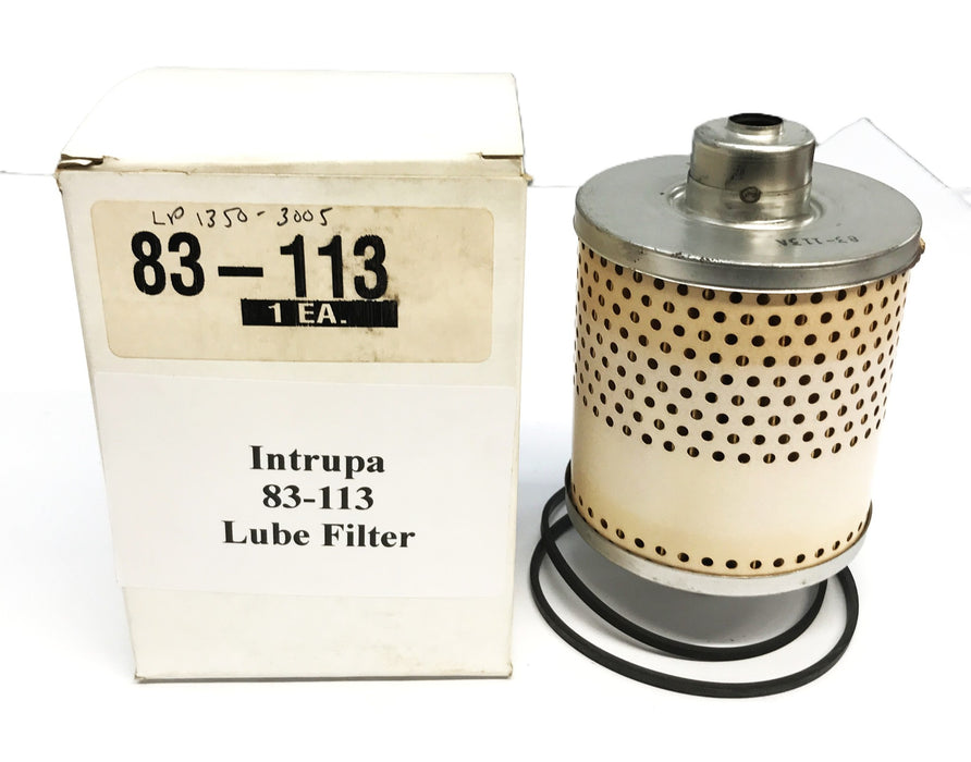 Intrupa Forklift Lube Filter 83-113 [Lot of 2] NOS