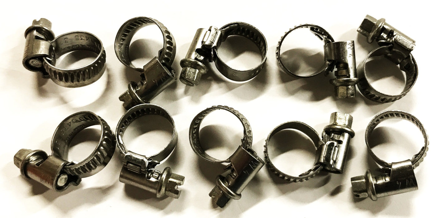 McMaster-Carr Adjustable Hose Clamp 5574K12 [Lot of 10] NOS