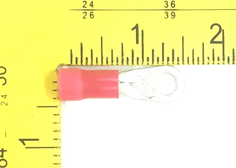 Panduit Pan-Term Terminals 1/4 Stud Wire Size 8 (Pack of 23) PV8-14R-Q NOS