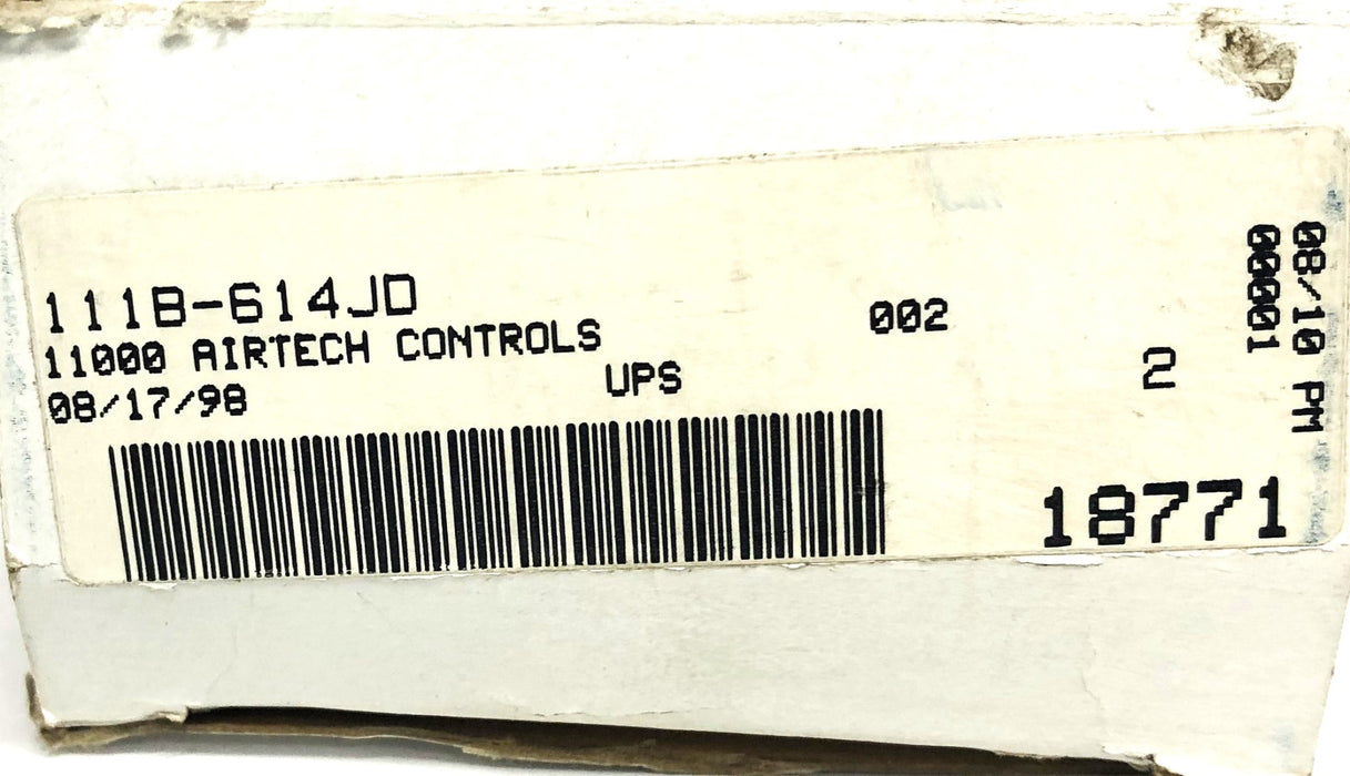 MAC Valves 11000 Airtech Controls Solenoid Valve 111B-614JD NOS