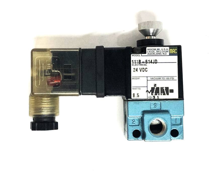 MAC Valves 11000 Airtech Controls Solenoid Valve 111B-614JD NOS