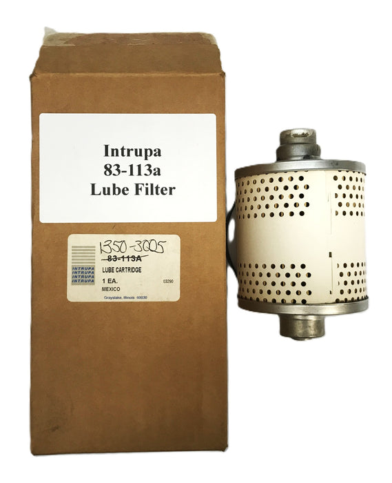 Intrupa Forklift Lube Filter 83-113a [Lot of 2] NOS