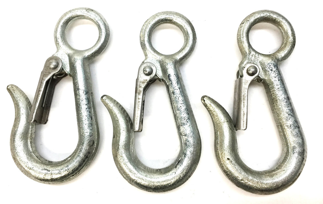Unbranded 7/16" Snap Hook WLL750LBS [Lot of 3] NOS