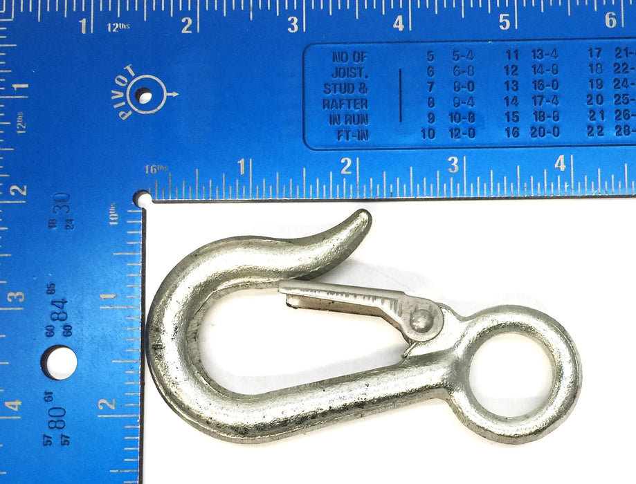 Unbranded 7/16" Snap Hook WLL750LBS [Lot of 3] NOS