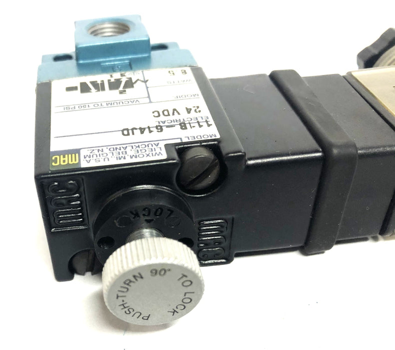 MAC Valves 11000 Airtech Controls Solenoid Valve 111B-614JD NOS