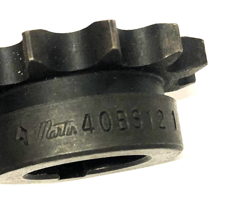 Martin 12 Tooth 1 Inch ID 1.58 Inch OD Bored To Size Sprocket 40BS12-1 NOS