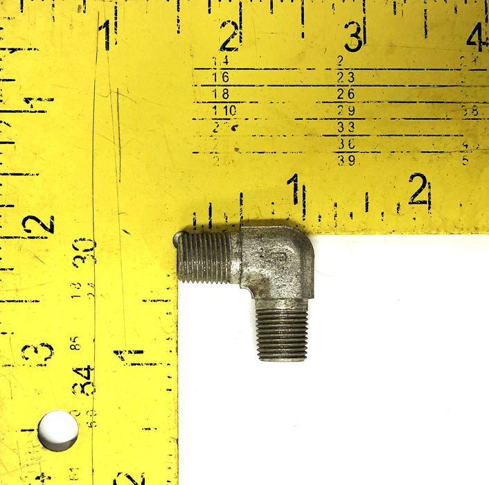 Parker 90 Deg Male Elbow Fitting 1/8 Inch [Lot of 4] NOS