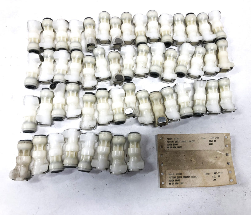 Unbranded Quick Connect Fitting 411001 [Lot of 52] NOS