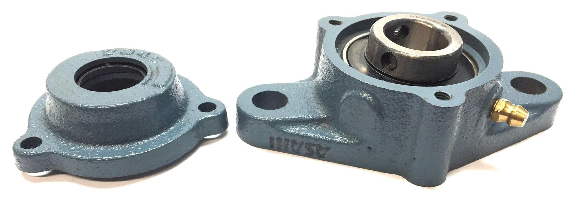Asahi Pillow Block Bearing Assembly 204C (UC204-12) w/o Top Mount Screws NOS