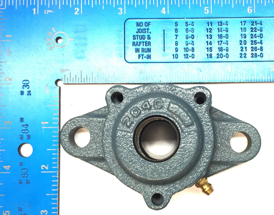 Asahi Pillow Block Bearing Assembly 204C (UC204-12) w/o Top Mount Screws NOS